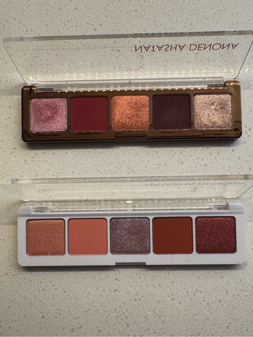 Natasha Denona Coral and Cranberry Five-Pan Palettes